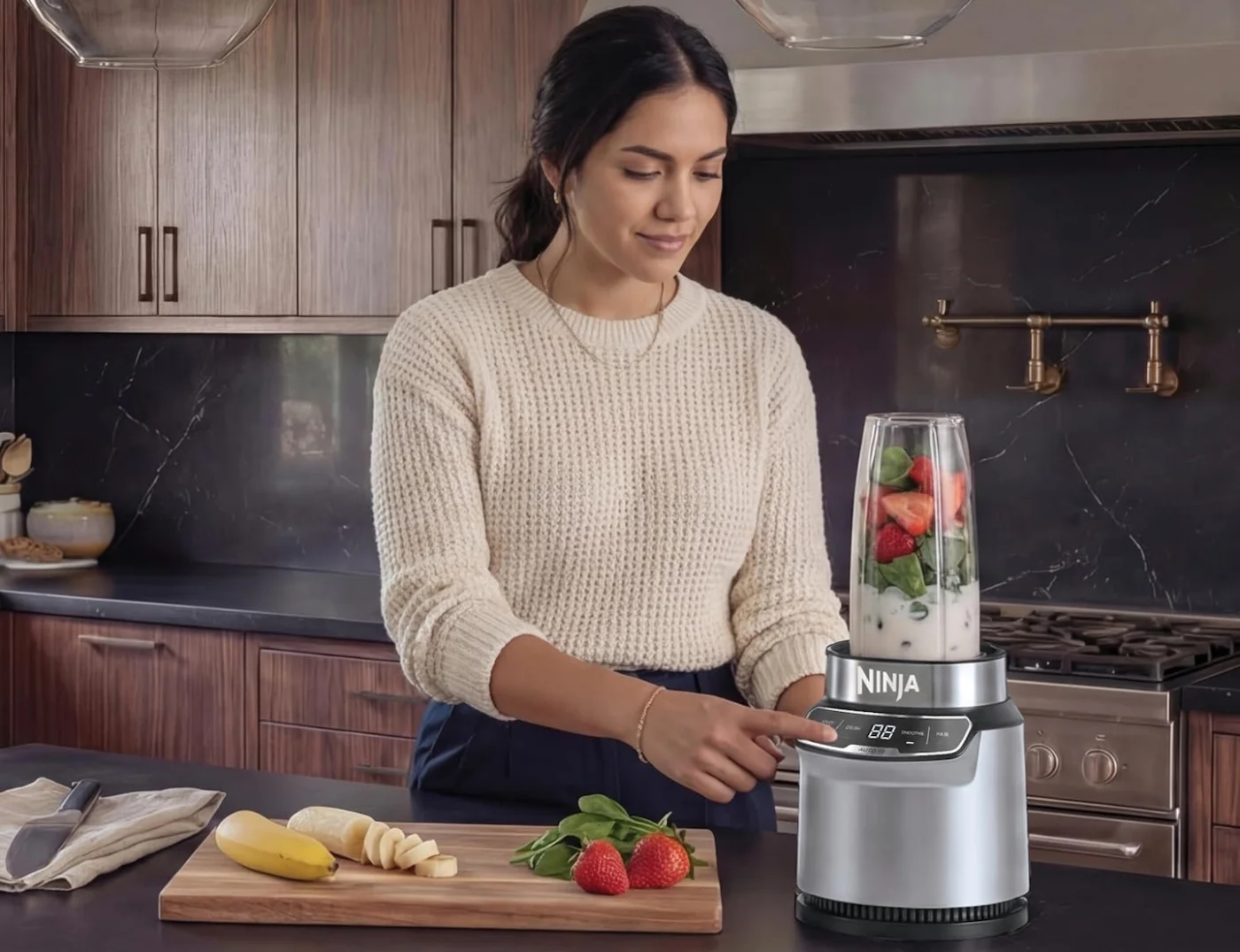 Ninja Nutri Blender Pro z technologią Auto iQ